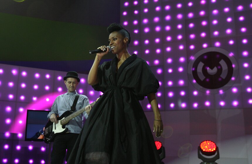 Группа Morcheeba выступила в программе "Живой звук" 12 фото