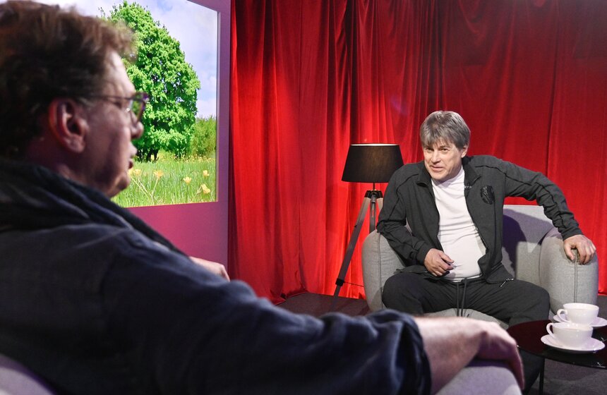 Алексей Глызин дал интервью в рамках программы "Золотая рыбка" 14 фото