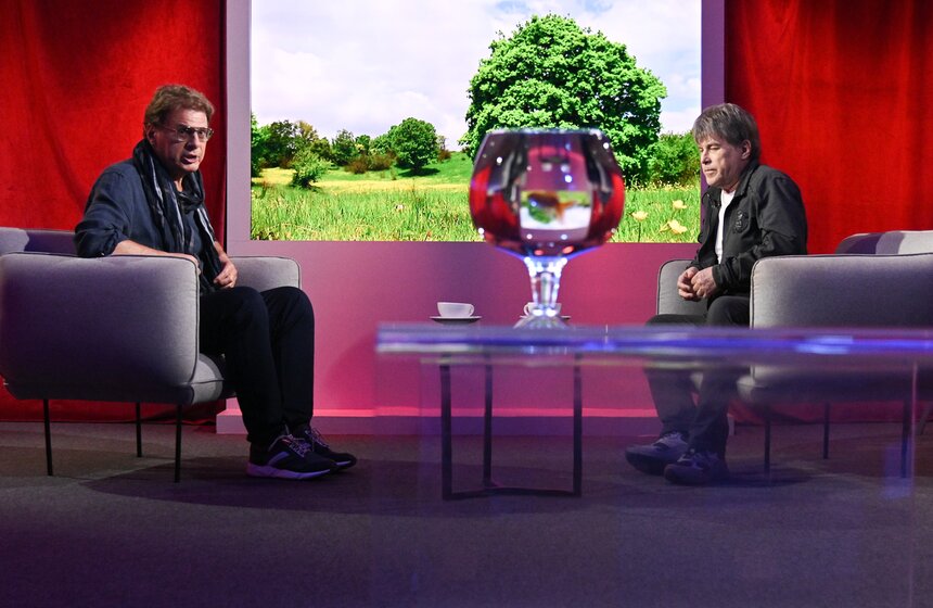 Алексей Глызин дал интервью в рамках программы "Золотая рыбка" 17 фото