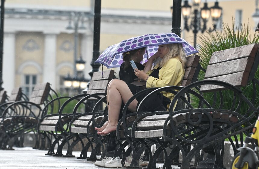 Дождливая погода закончилась в столице 5 фото