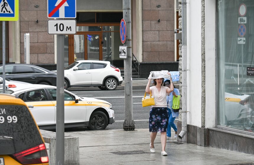 Дождливая погода закончилась в столице 7 фото