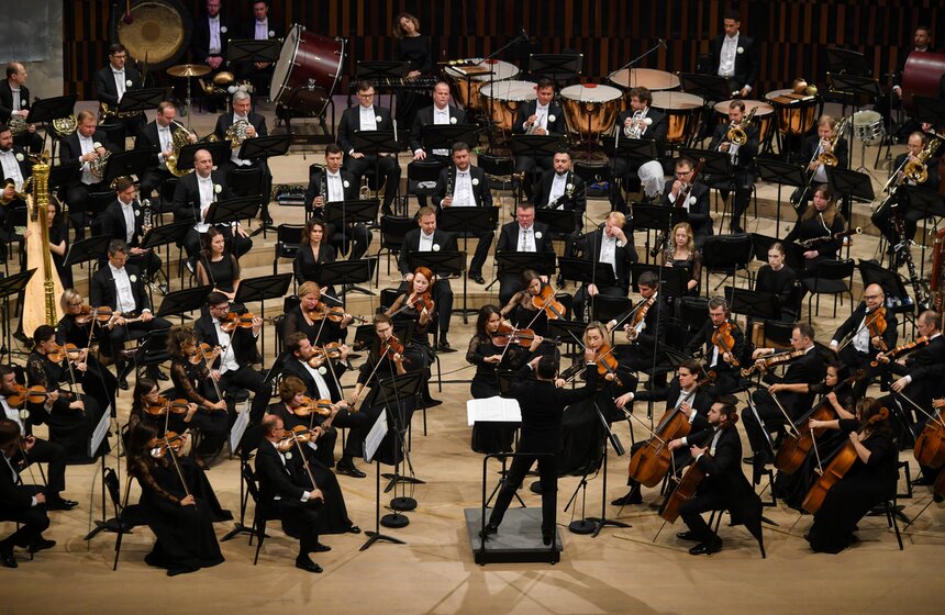 Открытие цикла концертов МГАСО прошло в зале "Зарядье" 18 фото