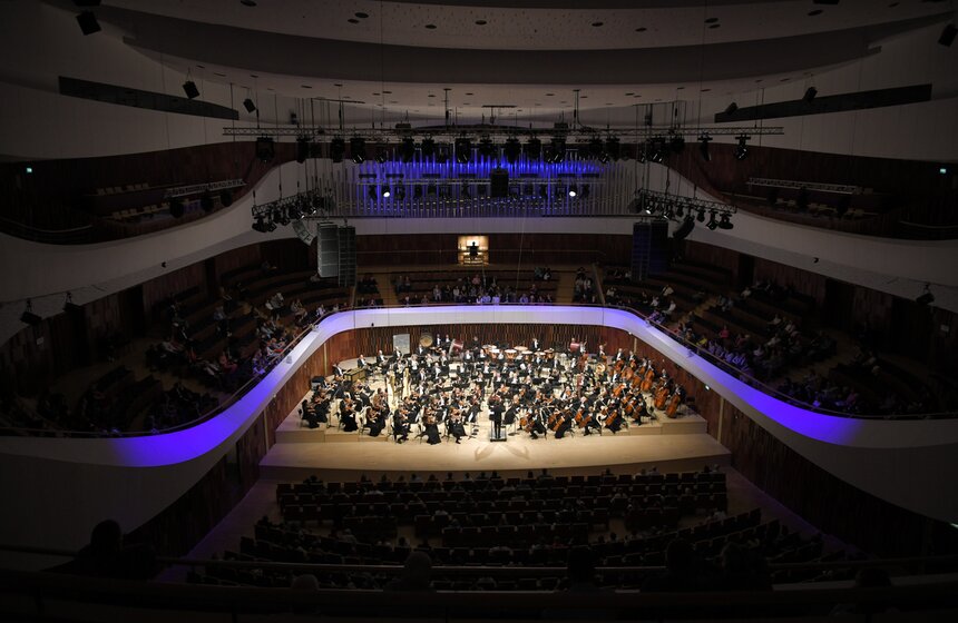 Открытие цикла концертов МГАСО прошло в зале "Зарядье" 13 фото
