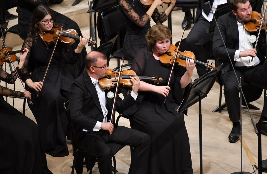 Открытие цикла концертов МГАСО прошло в зале "Зарядье" 19 фото