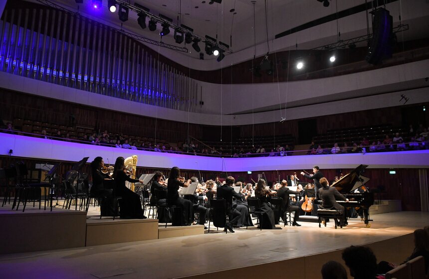 Открытие цикла концертов МГАСО прошло в зале "Зарядье" 4 фото
