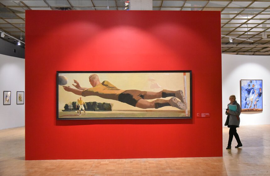 Выставка к 100-летию московского спорта открыли в Новой Третьяковке 1 фото