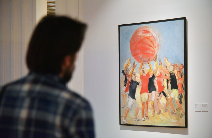 Выставка к 100-летию московского спорта открыли в Новой Третьяковке 6 фото