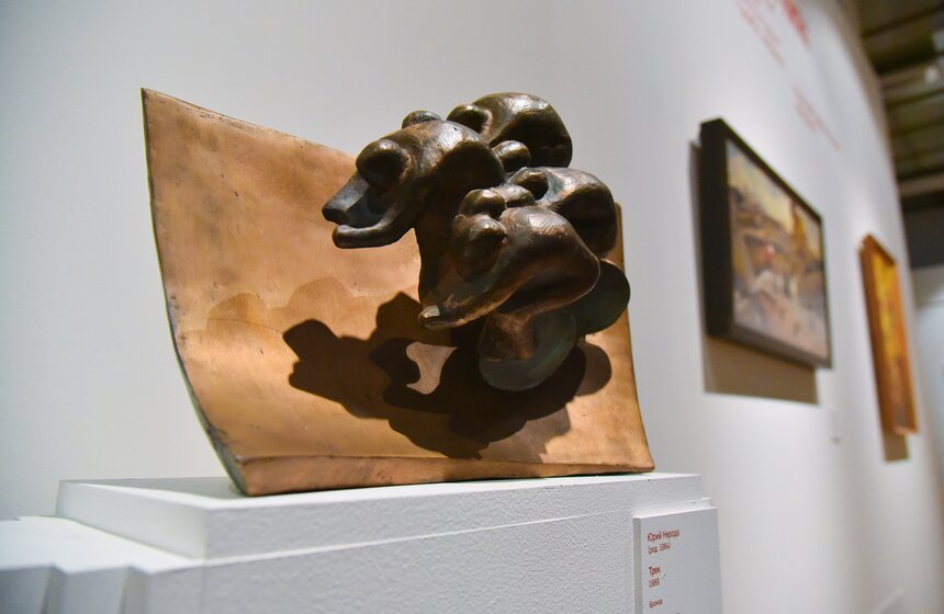 Выставка к 100-летию московского спорта открыли в Новой Третьяковке 20 фото