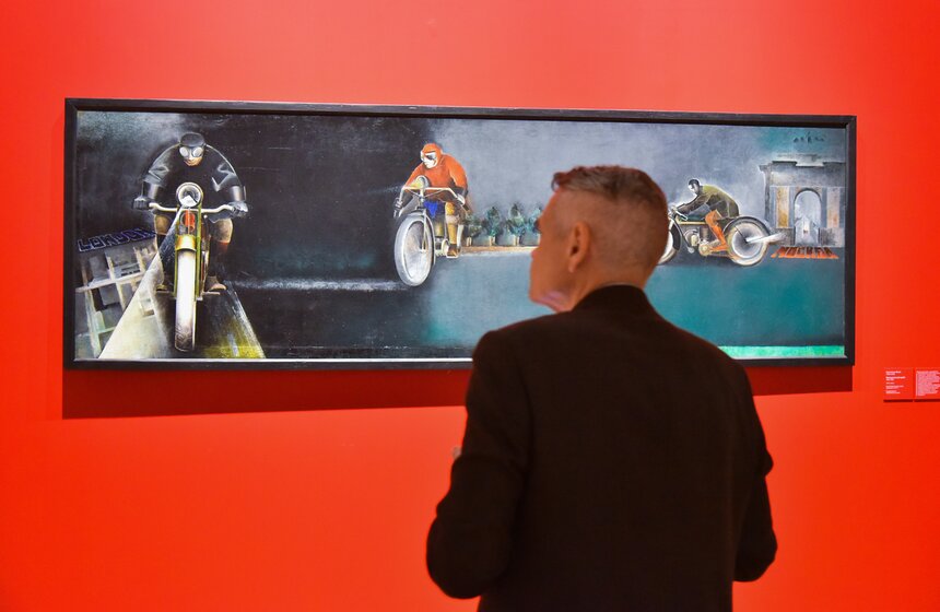 Выставка к 100-летию московского спорта открыли в Новой Третьяковке 19 фото