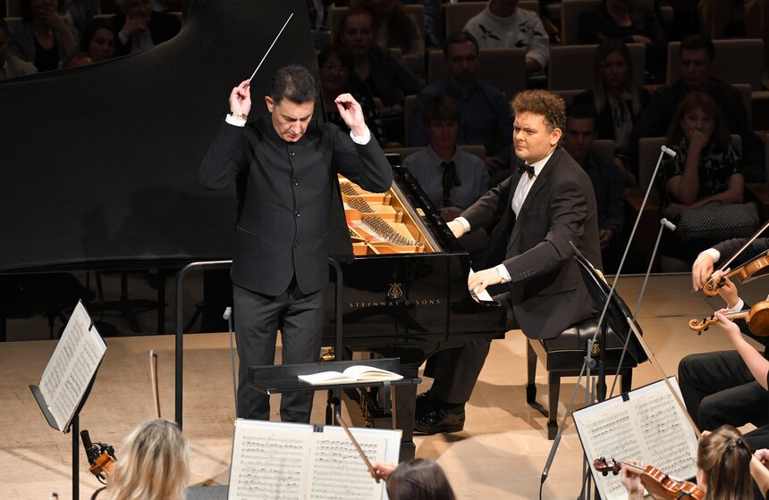 Открытие цикла концертов МГАСО прошло в зале "Зарядье" 8 фото