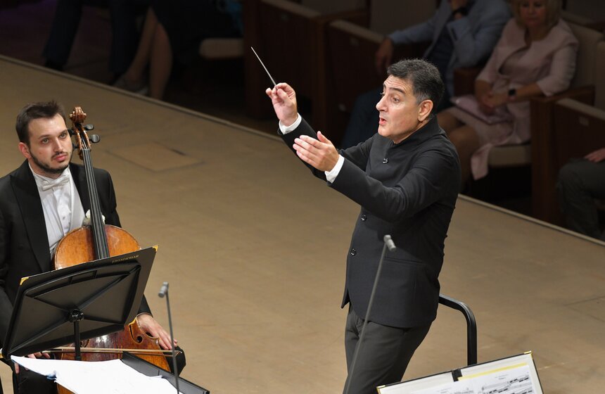 Открытие цикла концертов МГАСО прошло в зале "Зарядье" 22 фото