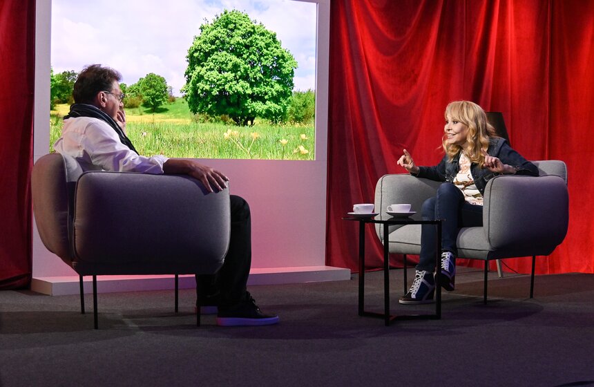 Ольга Кормухина приняла участие в съемках программы "Золотая рыбка" 12 фото