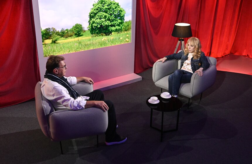 Ольга Кормухина приняла участие в съемках программы "Золотая рыбка" 1 фото