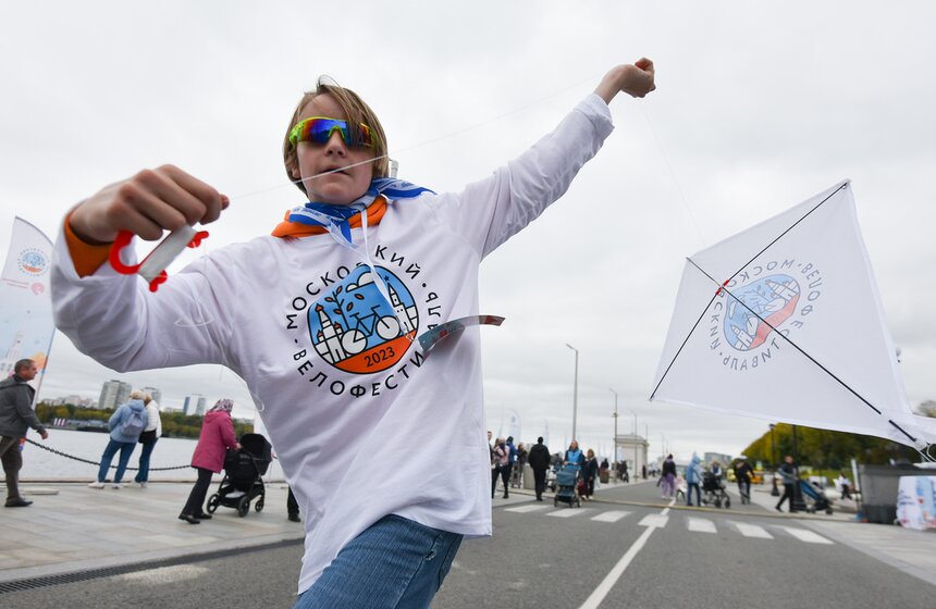 Осенний велофестиваль прошел на Северном речном вокзале 6 фото