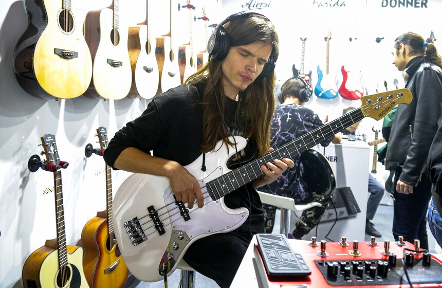 В ЦВК "Экспоцентр" прошла выставка "Музыка Москва 2023" 10 фото