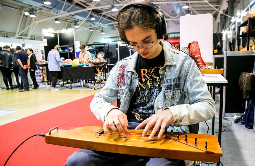 В ЦВК "Экспоцентр" прошла выставка "Музыка Москва 2023" 19 фото