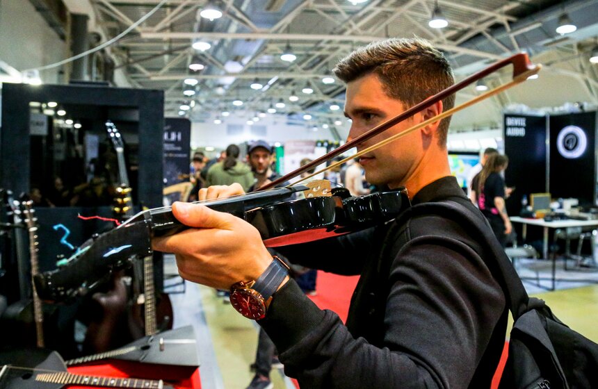 В ЦВК "Экспоцентр" прошла выставка "Музыка Москва 2023" 30 фото