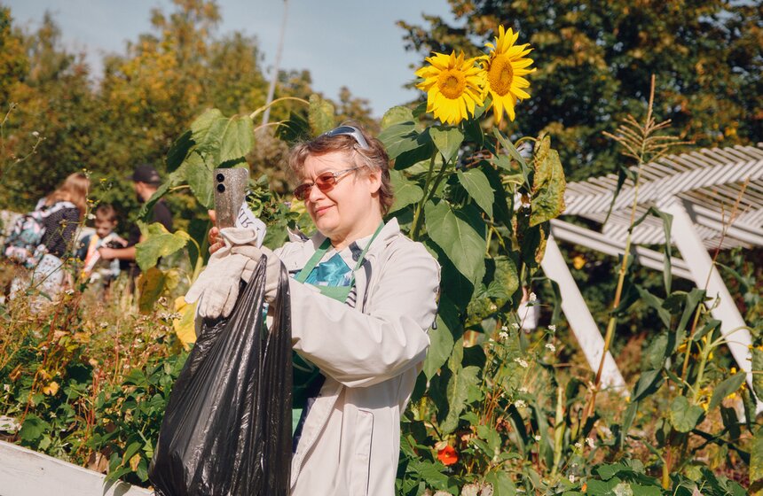 Дачный сезон завершился в "Зеленой школе" Парка Горького 6 фото