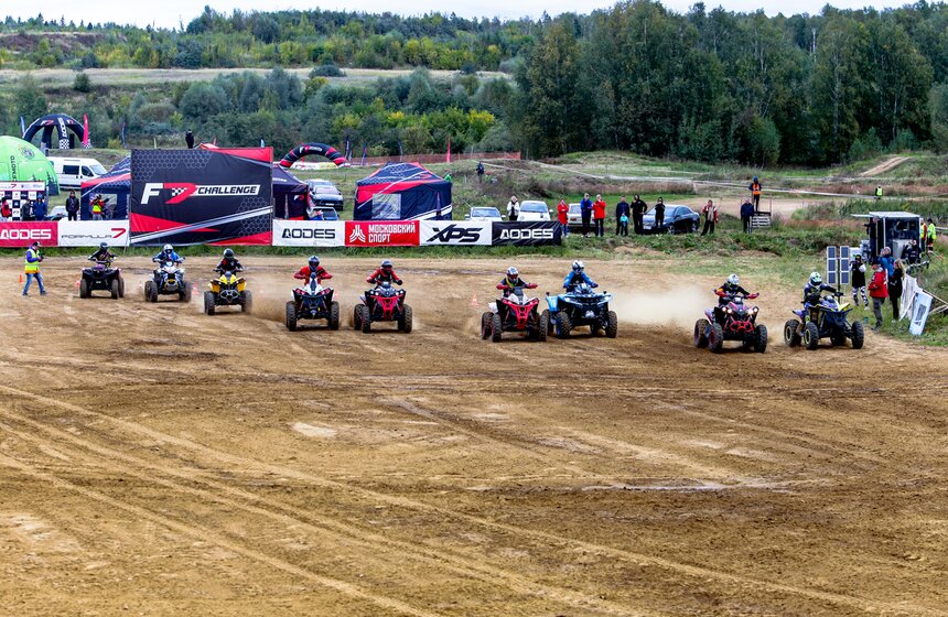 Второй этап внедорожных соревнований на квадроциклах F7 Challenge 2023 состоялся в Москве 4 фото