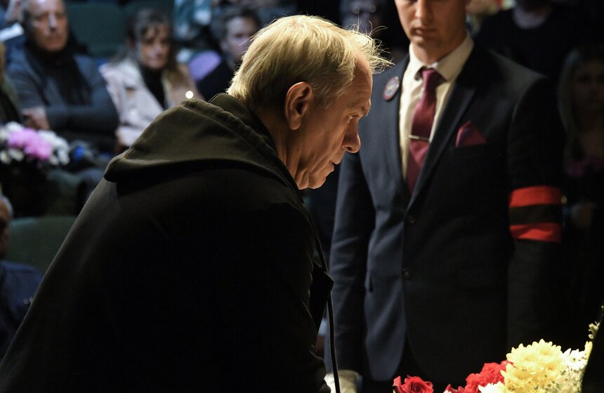 Церемония прощания с заслуженным артистом РФ Вячеславом Гришечкиным прошла в Москве 9 фото