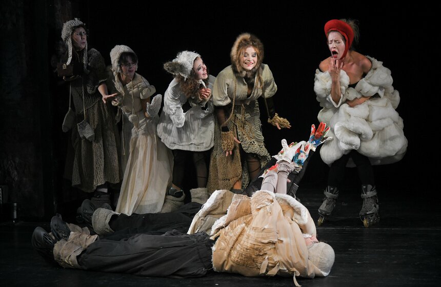 В Театре Вахтангова состоялась первая премьера 103-го сезона 7 фото