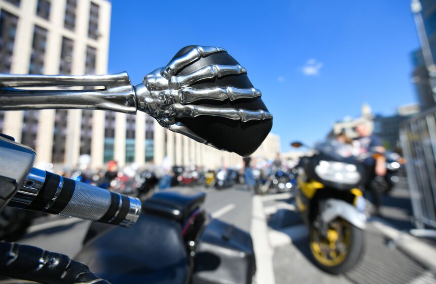 В Москве прошел мотофестиваль, посвященный закрытию сезона 14 фото