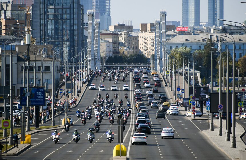 В Москве прошел мотофестиваль, посвященный закрытию сезона 22 фото