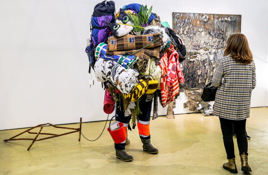 Ярмарка современного искусства Cosmoscow проходит в Экспоцентре 20 фото