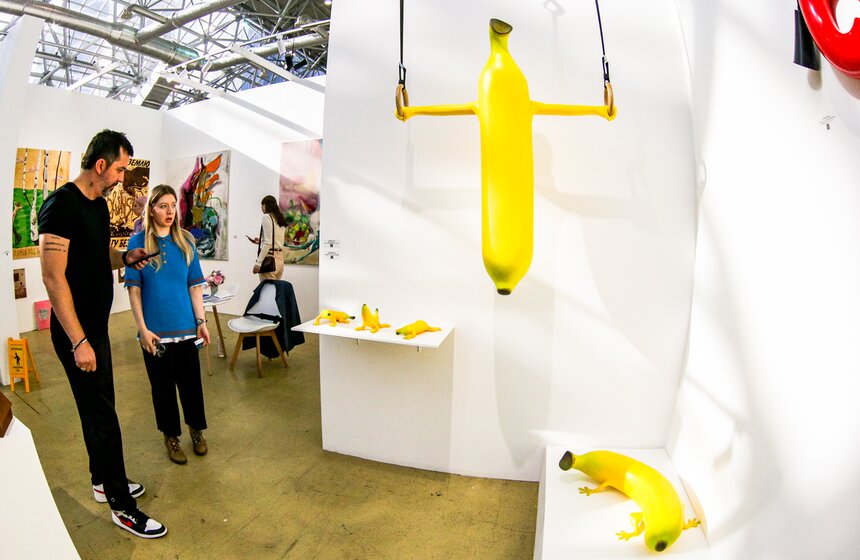 Ярмарка современного искусства Cosmoscow проходит в Экспоцентре 17 фото