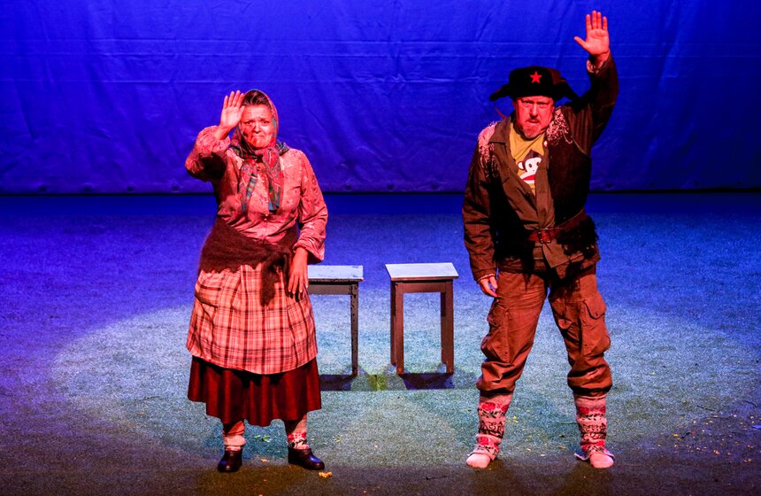 Спектакль Егора Дружинина "Всюду жизнь!" прошел в Доме музыки 27 фото