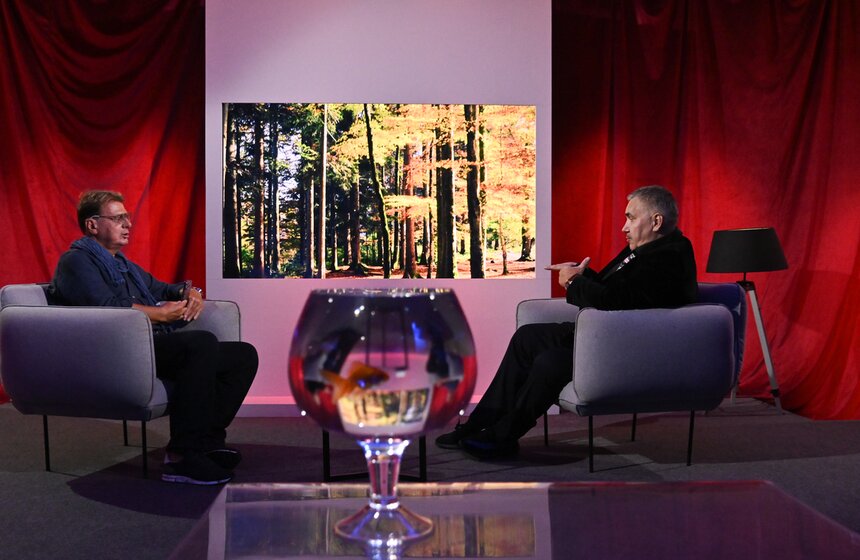 Станислав Садальский дал интервью в рамках программы "Золотая рыбка" 20 фото