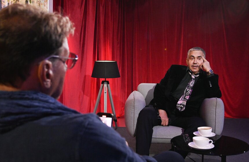 Станислав Садальский дал интервью в рамках программы "Золотая рыбка" 8 фото