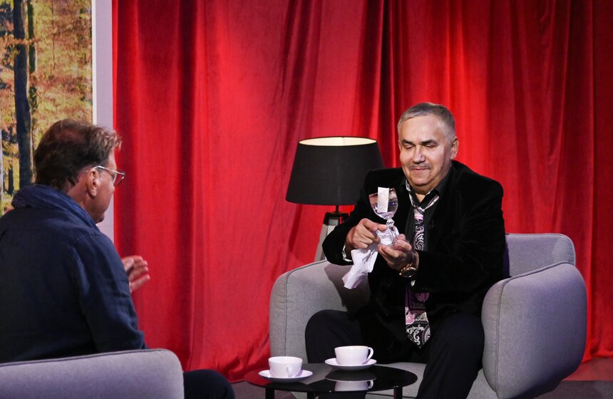 Станислав Садальский дал интервью в рамках программы "Золотая рыбка" 17 фото