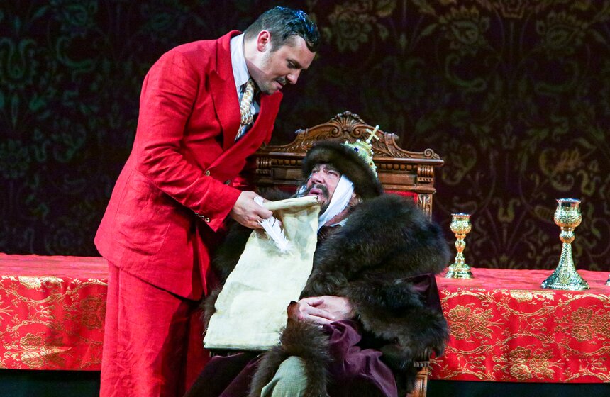 Театр Сатиры открыл 100-й сезон премьерой "Иван Васильевич" 18 фото