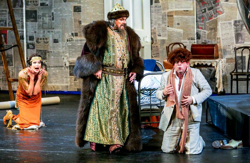 Театр Сатиры открыл 100-й сезон премьерой "Иван Васильевич" 13 фото