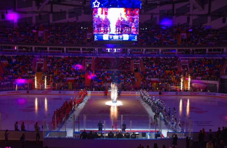 Хоккейный турнир Кубка мэра Москвы стартовал в "Мегаспорте" 2 фото