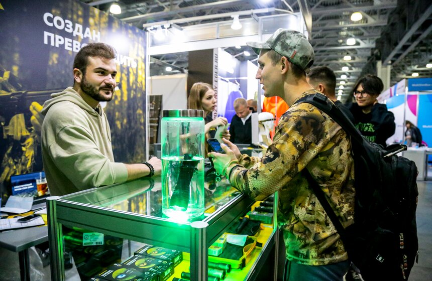 Международная выставка "Мир Охоты и Рыбалки" прошла в Москве 9 фото