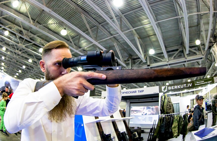 Международная выставка "Мир Охоты и Рыбалки" прошла в Москве 18 фото