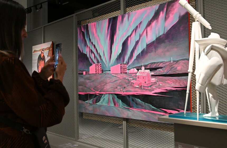 Выставочное пространство "Паркинг Галерея" открыли в "Зарядье" 16 фото