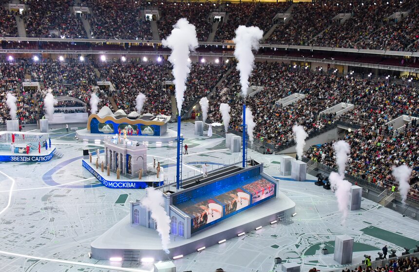 Концерт в честь Дня города Москвы прошел в "Лужниках" 10 фото