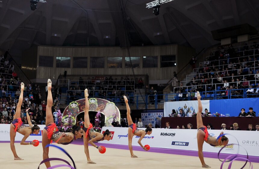 В "Лужниках" прошел турнир по художественной гимнастике 11 фото
