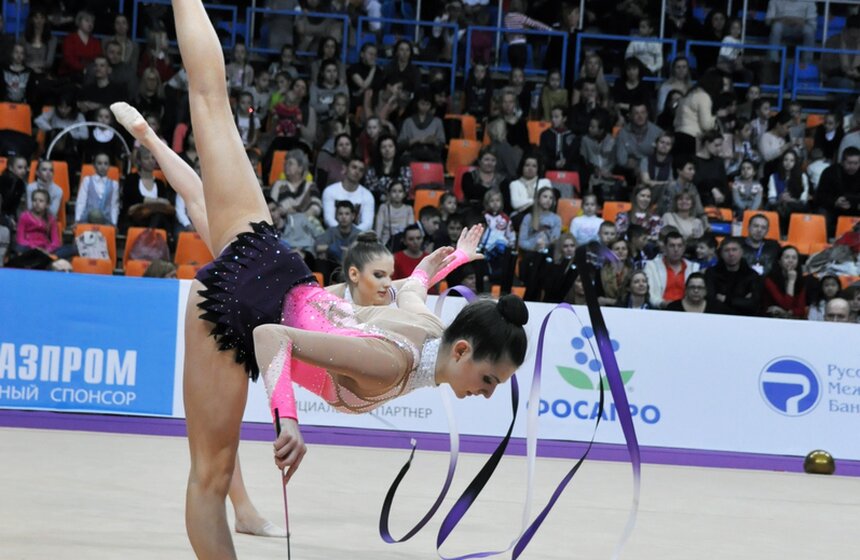 В "Лужниках" прошел турнир по художественной гимнастике 10 фото