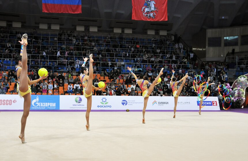 В "Лужниках" прошел турнир по художественной гимнастике 7 фото