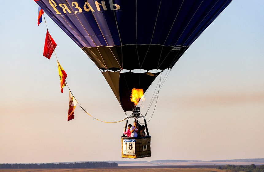 Фестиваль "Небо России" состоялся в Рязанской области 27 фото