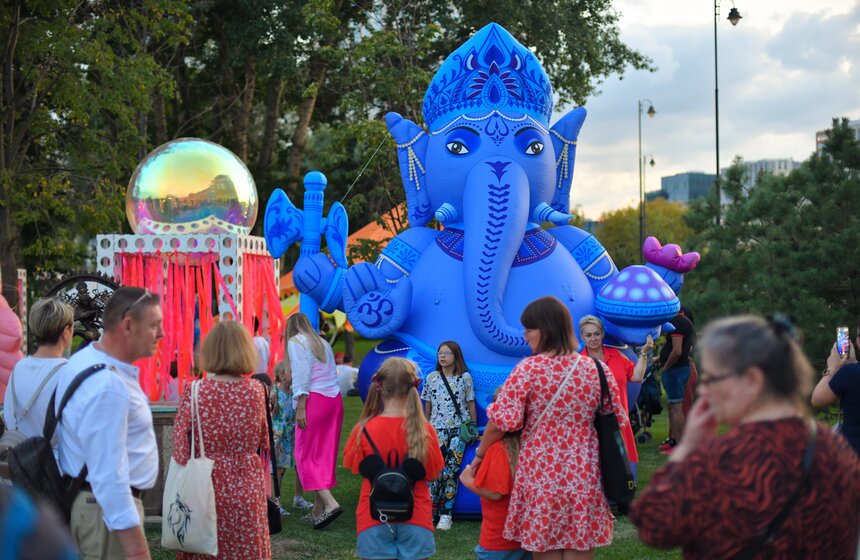 Фестиваль "День Индии" организовали в парке "Остров мечты" 21 фото