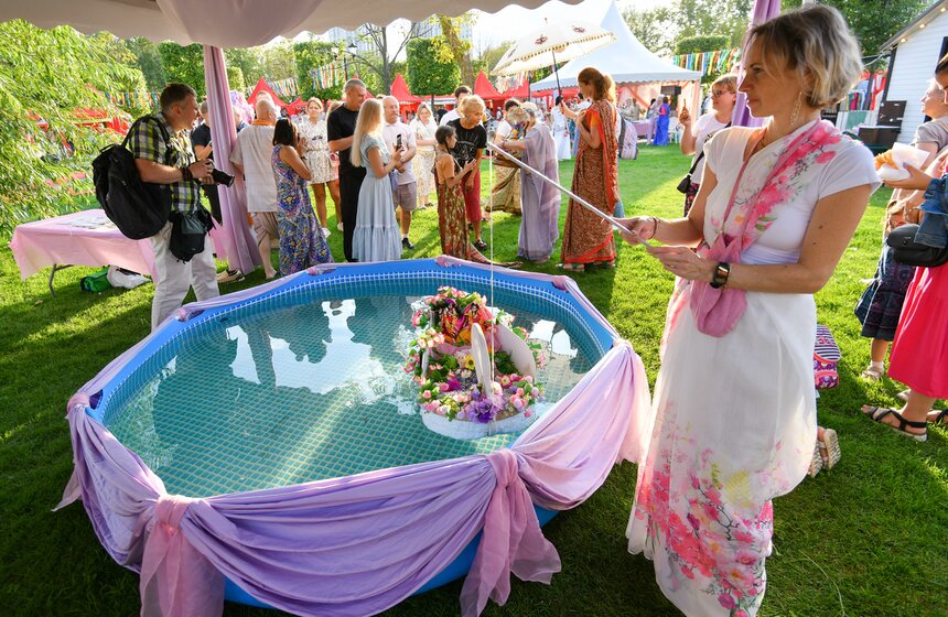 Фестиваль "День Индии" организовали в парке "Остров мечты" 9 фото