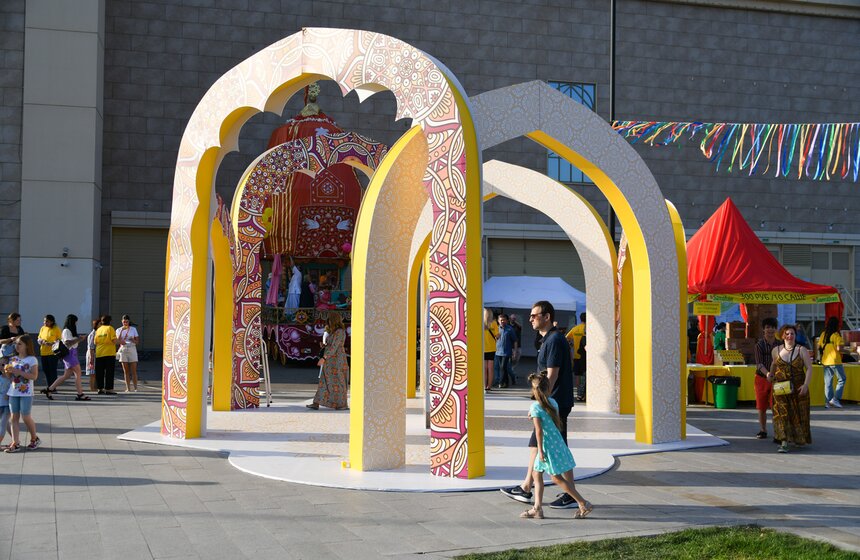 Фестиваль "День Индии" организовали в парке "Остров мечты" 5 фото