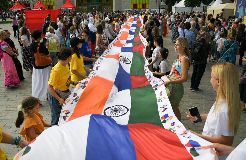 Фестиваль "День Индии" организовали в парке "Остров мечты" 12 фото