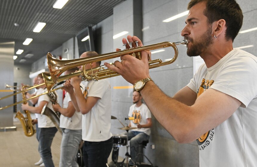 Новую площадку "Музыки в метро" открыли на станции Лихоборы МЦД-3 11 фото