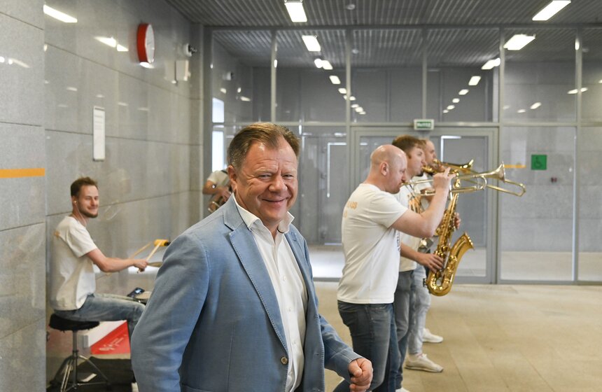 Новую площадку "Музыки в метро" открыли на станции Лихоборы МЦД-3 16 фото